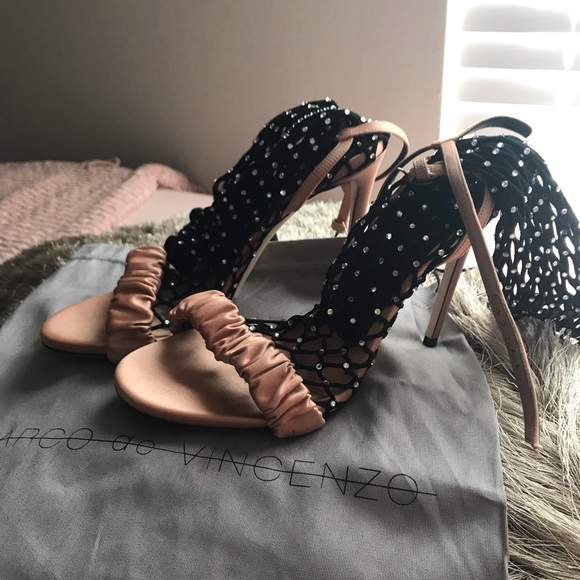 Marco de Vincenzo Crystal Sandals - Picture 4 of 8